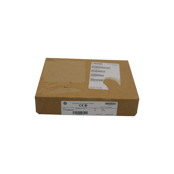 ALLEN BRADLEY 1756-M02AE SER. A F/W 18.002 DATE: 2015 (SEALED) REMAN