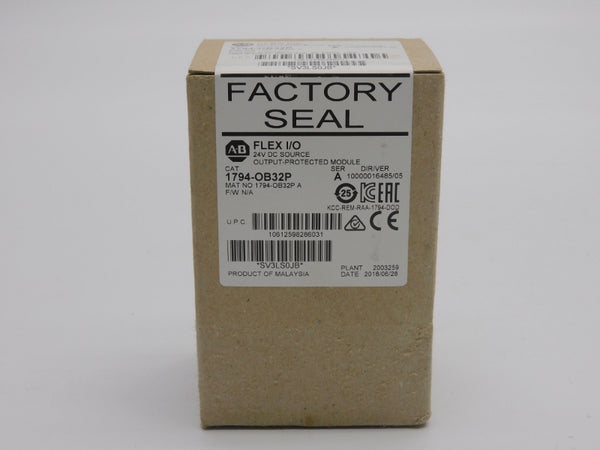 ALLEN BRADLEY 1794-OB32P SER. A VER. 05 24VDC DATE: 2018 NSFS