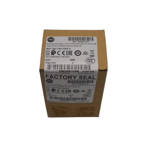ALLEN BRADLEY 1794-OW8 SER. A DATE: 2020 NSFS