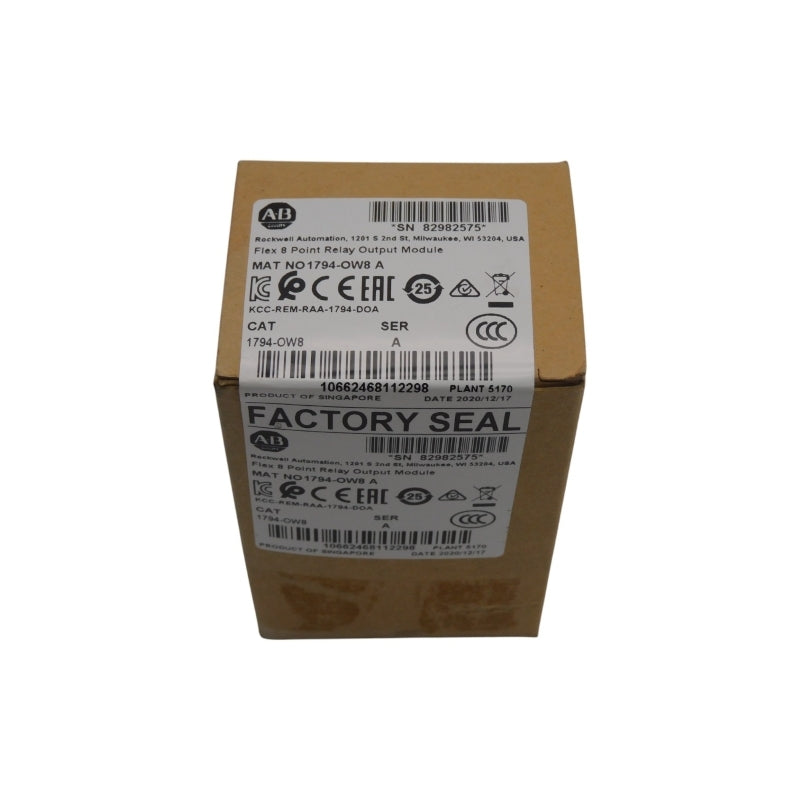 ALLEN BRADLEY 1794-OW8 SER. A DATE: 2020 NSFS