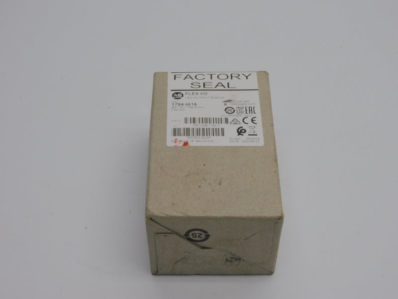 ALLEN BRADLEY 1794-IA16 SER. A VER. 07 120VAC DATE: 2022 NSFS