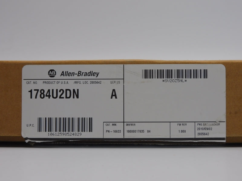ALLEN BRADLEY 1784-U2DN SER. A F/W 1.008 VER. 04 5.0VDC NSMP