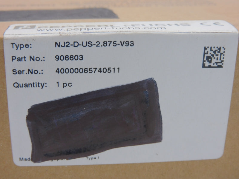 PEPPERL+FUCHS NJ2-D-US-2.875-V93 906603 20-300VDC 3A NSMP
