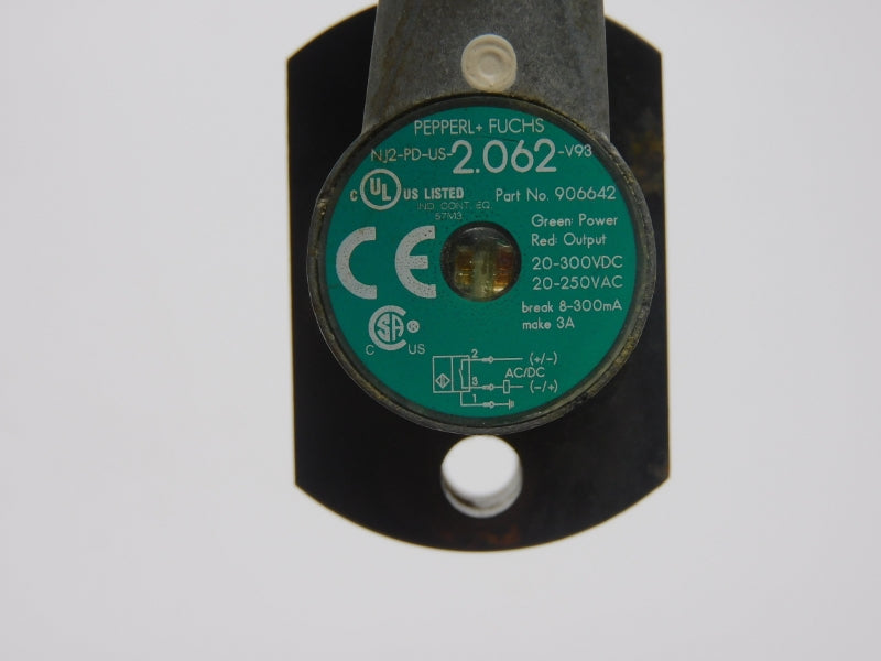 PEPPERL+FUCHS NJ2-PD-US-2.062-V93 906642 20-300VDC 3A UNMP
