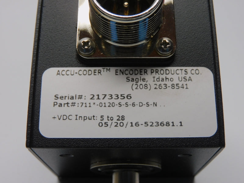 ACCU-CODER 711*-0120-S-S-6-D-S-N.. 5-28VDC NSMP