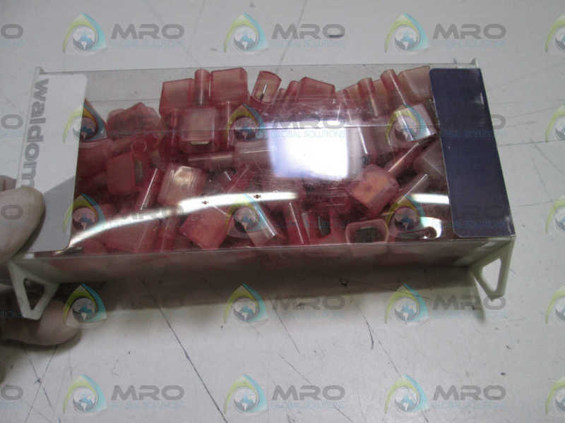 LOT OF 100 WALDOM CONNECTORS N-5628 ORIGINAL PACKAGE