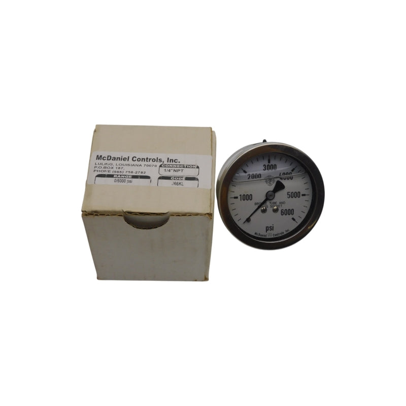 MCDANIEL CONTROLS J66KL 0/6000PSI NSMP