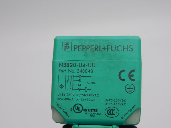 PEPPERL+FUCHS NBB20-U4-UU 248043 24-250VDC UNMP