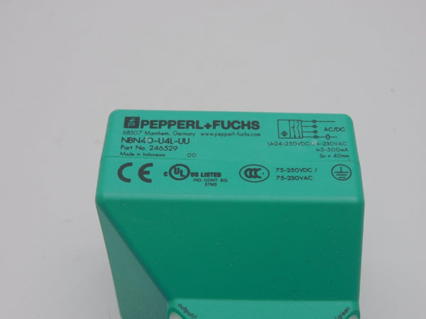 PEPPERL+FUCHS NBN40-U4L-UU 246529 75-230VAC NSMP