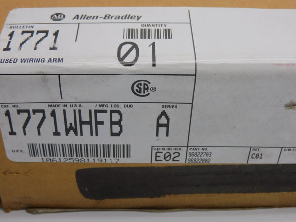ALLEN BRADLEY 1771-WHFB SER. A REV. C01 NSMP