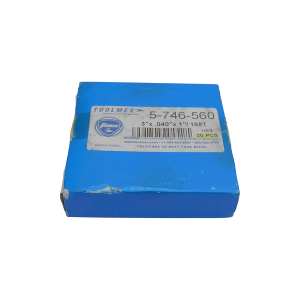 TOOLMEX 5-746-560 (PKG OF 20) NSFS