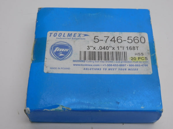 TOOLMEX 5-746-560 (PKG OF 20) NSFS