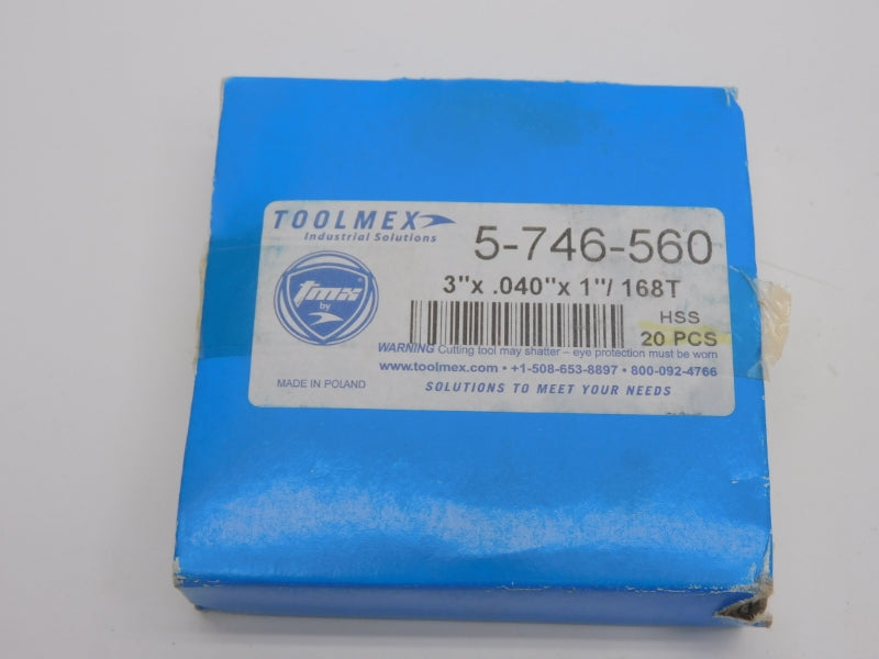 TOOLMEX 5-746-560 (PKG OF 20) NSMP