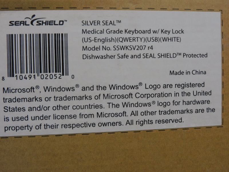 SEAL SHIELD SSWKSV207 R4 5V NSMP
