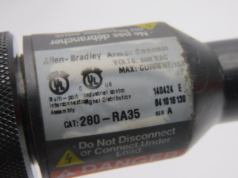 ALLEN BRADLEY 280-RA35 SER. A 600VAC 15A NSNP