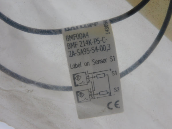 BALLUFF BMF214KPS-C-2A-SA95-S4-00.3 BMF00A4 10-30VDC NSMP