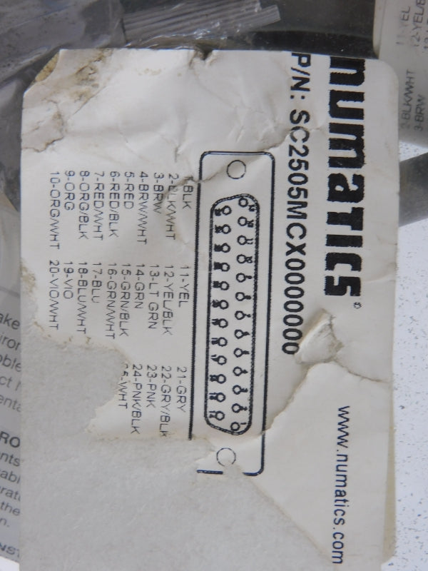 NUMATICS SC2505MCX0000000 NSMP