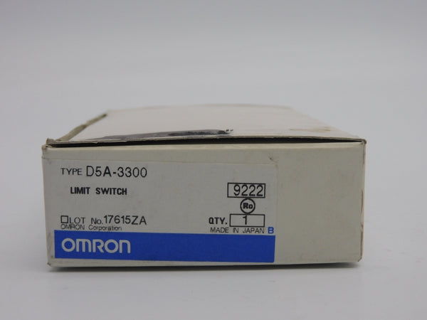 OMRON D5A-3300 12-24VDC NSMP