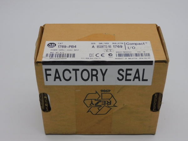 ALLEN BRADLEY 1769-PB4 SER. A VER. 05 24VDC DATE: 2014 NSFS
