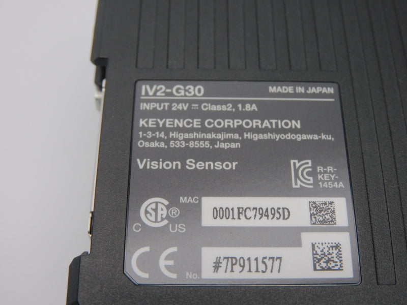 KEYENCE IV2-G30 24V 1.8A NSMP
