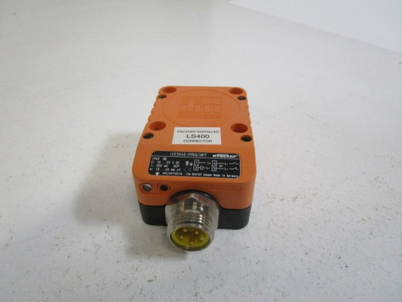IFM EFECTOR ICE3040-FPKG/NPT LS400 UNMP