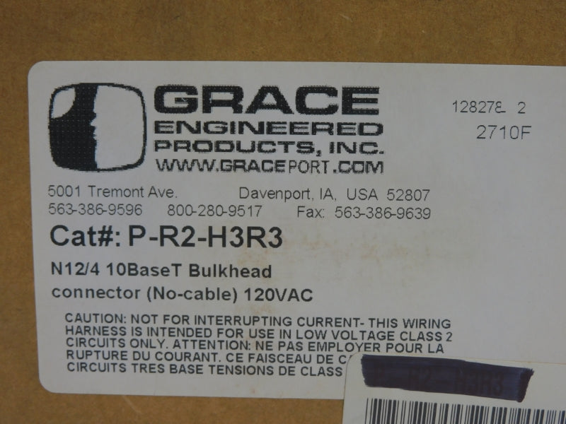 GRACE P-R2-H3R3 120VAC 3A NSMP