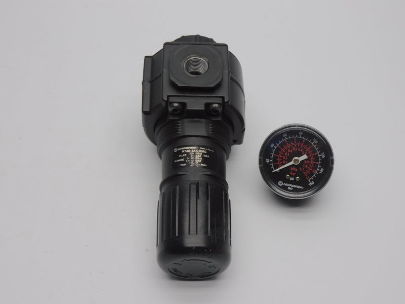 NORGREN R74G-3AK-RMG 0-150PSI 3/8" NSMP