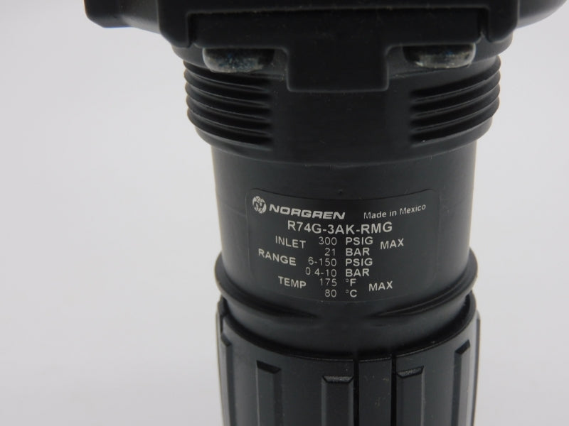 NORGREN R74G-3AK-RMG 0-150PSI 3/8" NSMP