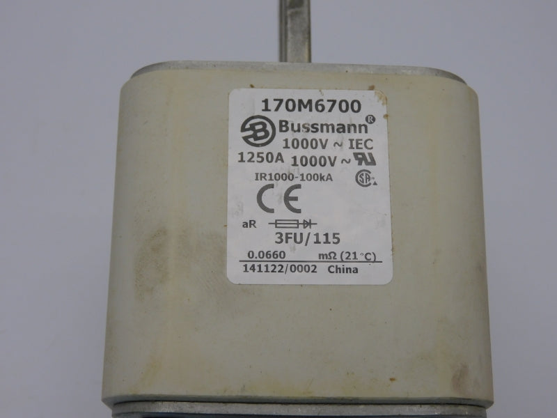 BUSSMANN 170M6700 1000V 1250A NSNP