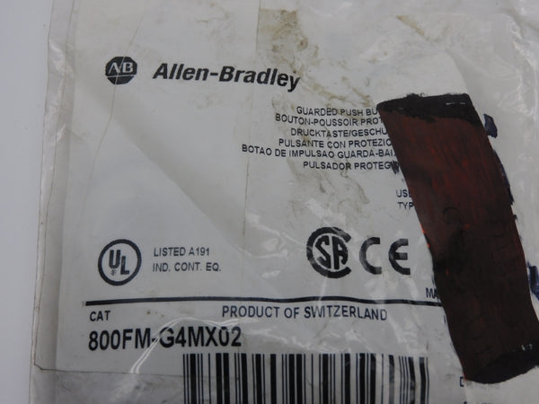 ALLEN BRADLEY 800FM-G4MX02 SER. A NSMP