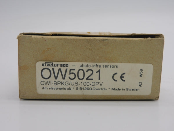 IFM EFECTOR OWI-BPKG/US-100-DPV OW5021 10-36VDC NSMP