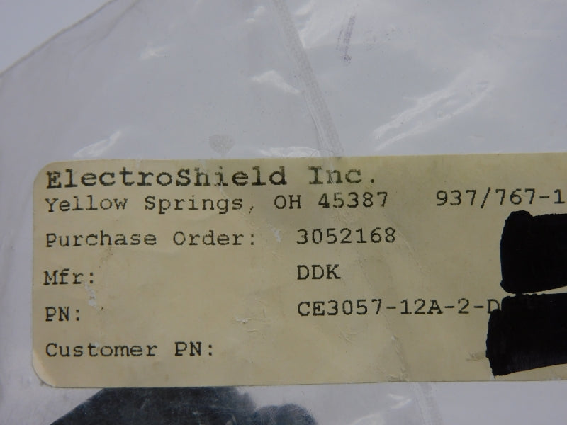 ELECTROSHIELD INC. CE3057-12A-2-D NSMP