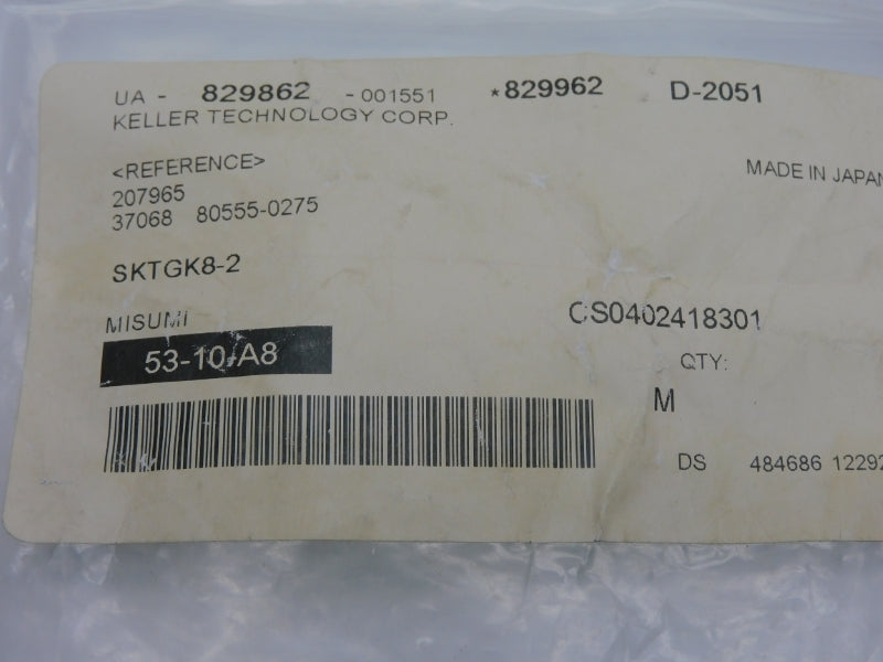 MISUMI SKTGK8-2 (PKG OF 4) NSMP