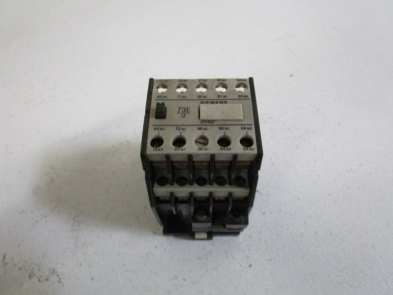 SIEMENS CONTACT 24V RELAY 3TH8346-0A UNMP