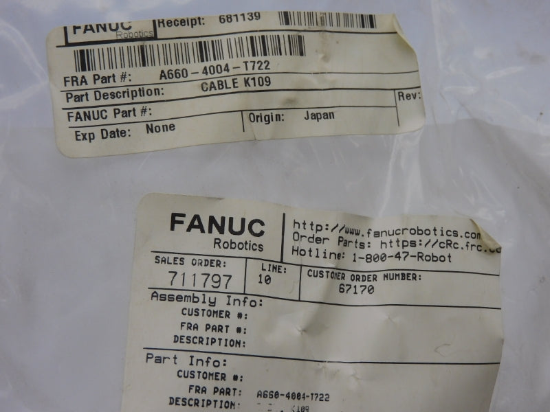 FANUC A660-4004-T722 NSMP