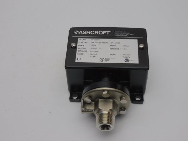 ASHCROFT B424BX06 480VAC 15A 100PSI NSMP