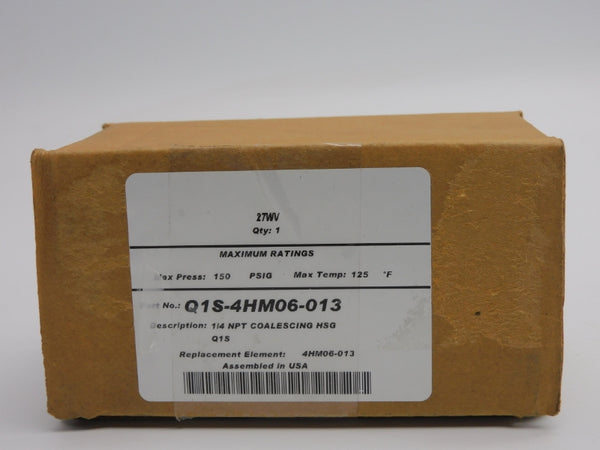 PARKER Q1S-4HM06-013 150PSI NSMP