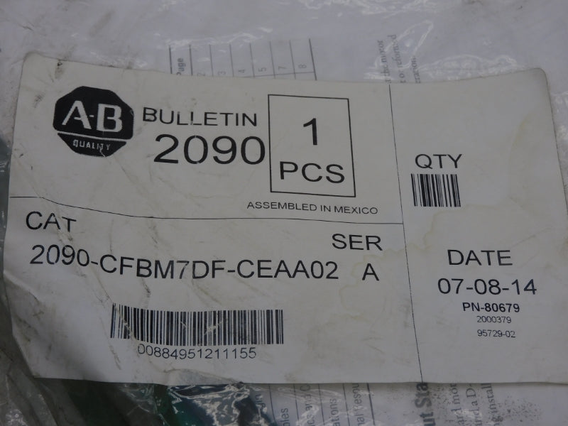 ALLEN BRADLEY 2090-CFBM7DF-CEAA02 SER. A NSMP