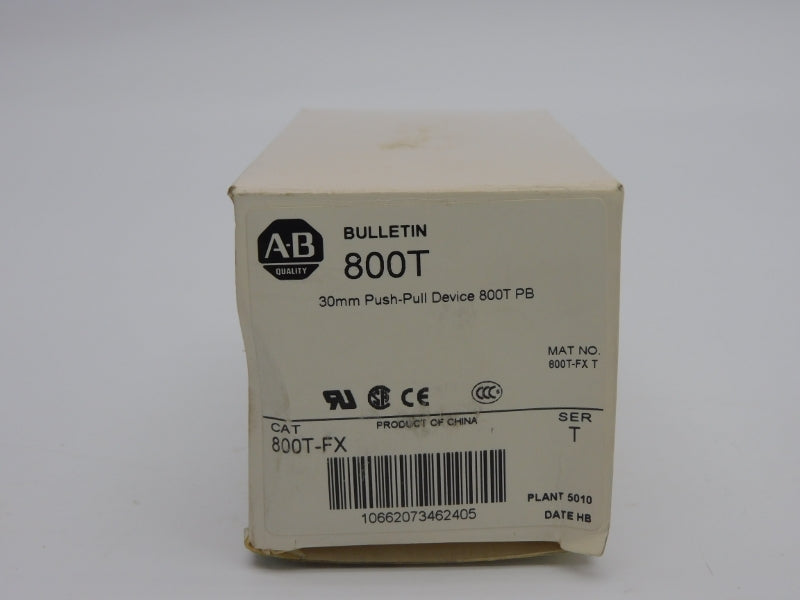 ALLEN BRADLEY 800T-FX SER. T (WH) NSMP