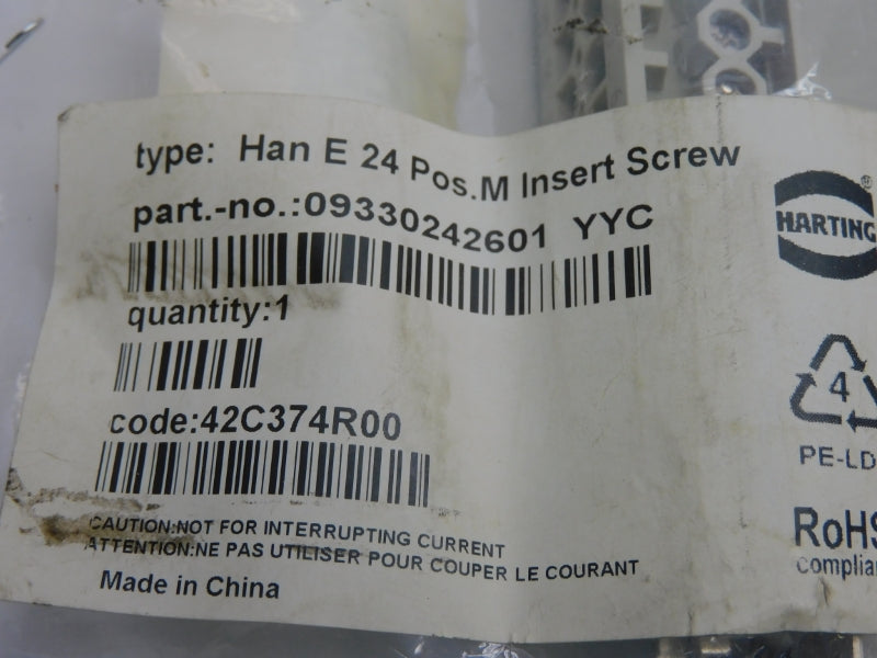 HARTING 09330242601 YYC HANE24POS.M NSMP