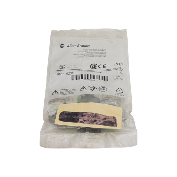ALLEN BRADLEY 800F-MX30 SER. A NSMP