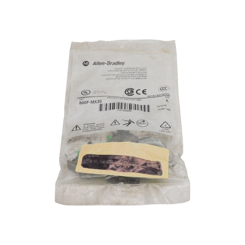 ALLEN BRADLEY 800F-MX30 SER. A NSMP