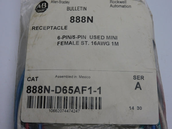 ALLEN BRADLEY 888N-D65AF1-1 SER. A NSMP