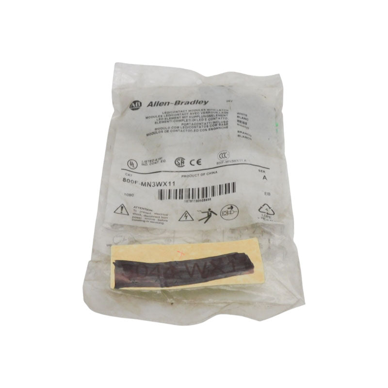 ALLEN BRADLEY 800F-MN3WX11 SER. A NSMP