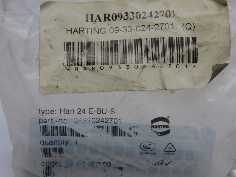 HARTING 09330242701 HAN24E-BU-S NSMP