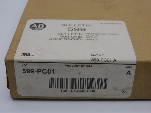 ALLEN BRADLEY 599-PC01 SER. A (BR/WH) NSFS