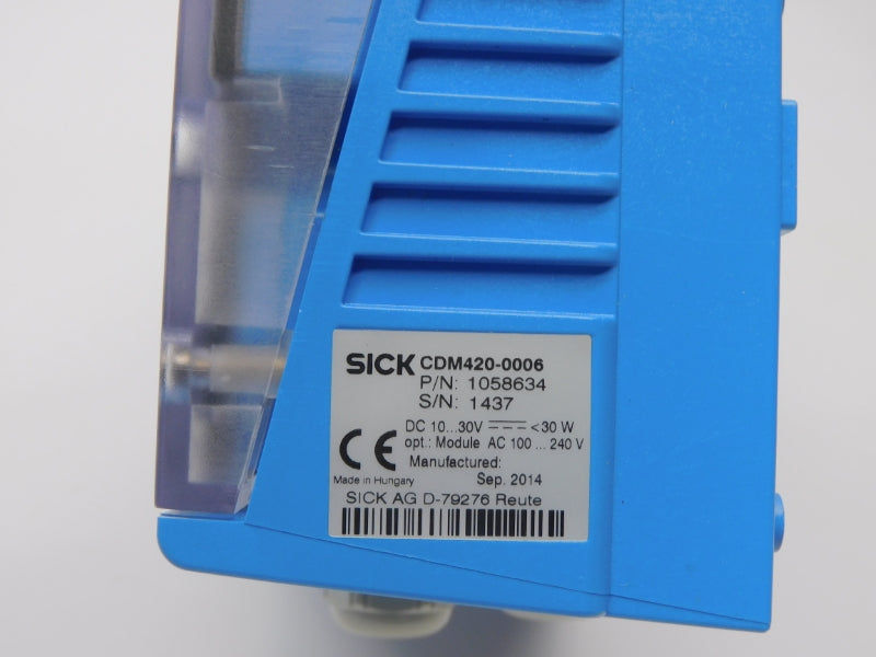 SICK CDM420-0006 1058634 10-30VDC NSMP