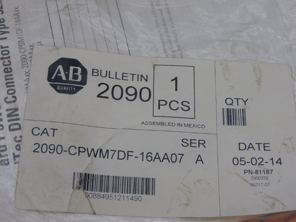 ALLEN BRADLEY 2090-CPWM7DF-16AA07 SER. A NSMP