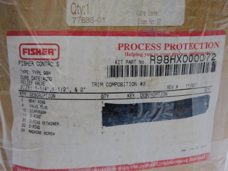 FISHER R98HX000072 NSNP