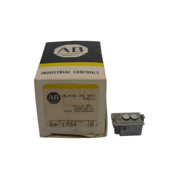 ALLEN BRADLEY 60-1794 SER. B .10-1.5SEC (BK/YL) NSMP